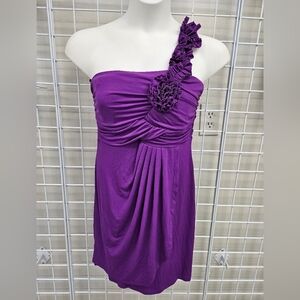 ENFOCUS Studio Dress in Royal Purple sz 14